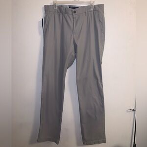 Tommy Hilfiger Gray Pants Tailored Fit Size 34/34 NWT